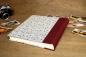 Preview: Solid craftsmanship photo album with rose motif